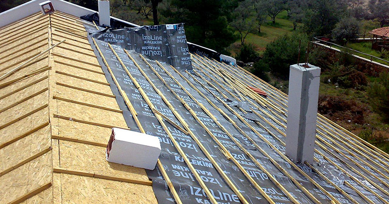 Fahrettin Altay profesyonel mansard Çatı – Kiremit alti örneği